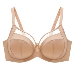 Understance Spacer Air Quinn flexwire seamed cup underwire bra size 34D new